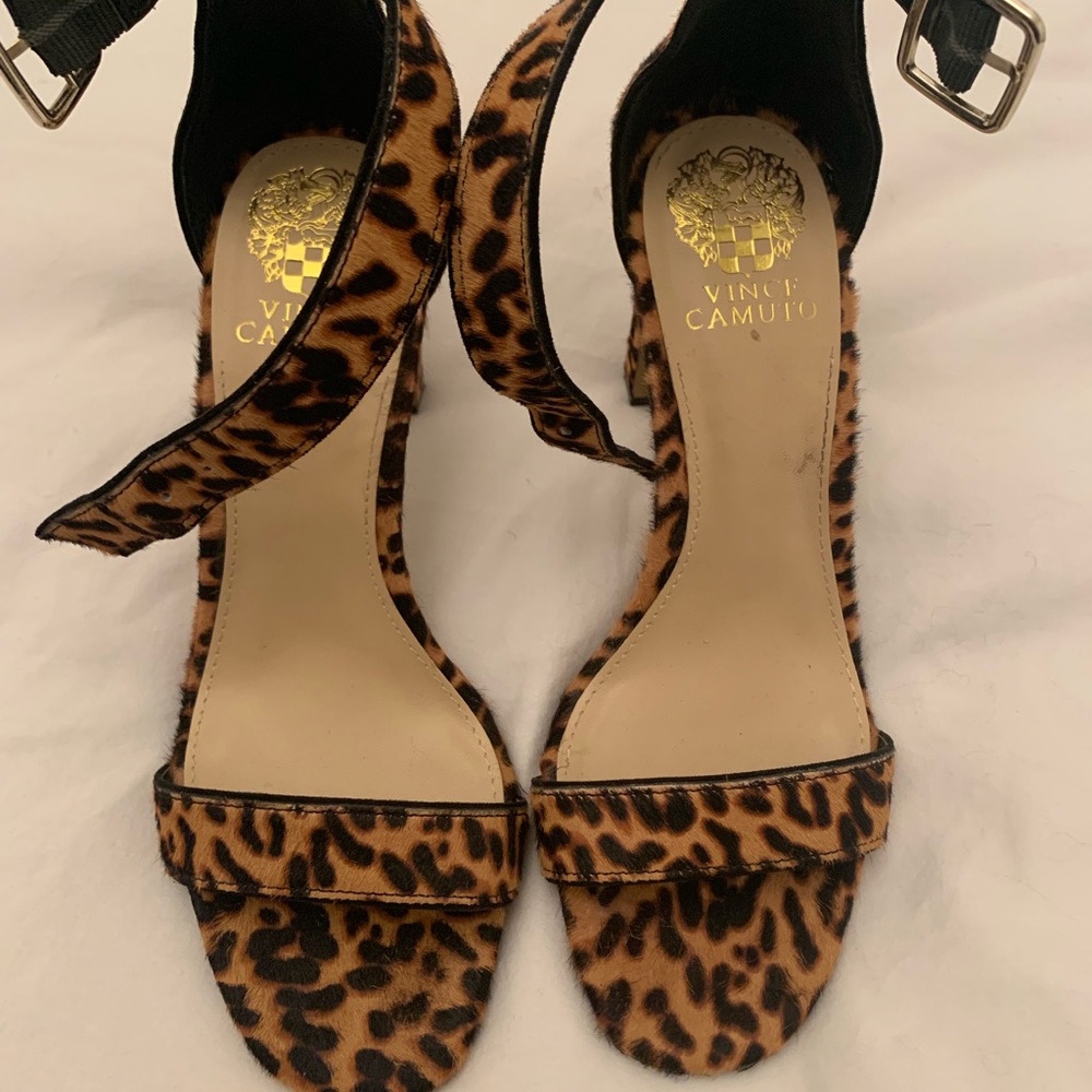 Cheetah print Vince Camuto heels